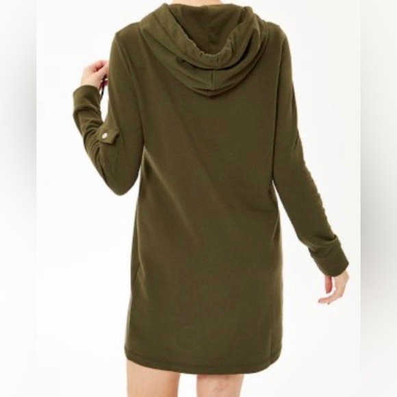 Tommy Hilfiger
Rosemary snap-front French Terry hooded sweater dress - Picture 2 of 6